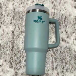 Stanley Seafoam Green Insulated Travel Mug with Handle